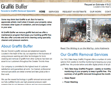 Tablet Screenshot of graffitibuffer.com